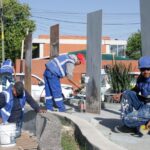 INTERVIENEN CON EL PROGRAMA REVIVERDE LA FUENTE DE LA CALLE ALAMEDA