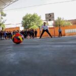 REALIZAN HONORES A LA BANDERA EN LA PRIMARIA 11 DE JULIO