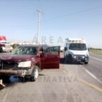 Chocan de frente rumbo a San José de Lourdes