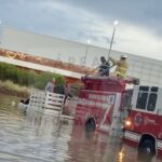 Encharcamientos, casas inundadas y rescates; saldo de lluvias en Fresnillo
