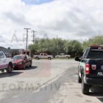 Choque salida a la Estación San José deja solo daños materiales