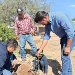 PLANTAN 200 ÁRBOLES EN ESCUELAS DE LA COMUNIDAD FRANCISCO GARCÍA SALINAS