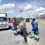 REALIZAN BACHEO EN DIVERSOS PUNTOS DE FRESNILLO