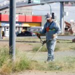 EMPRENDE JORNADAS DE LIMPIEZA EN ESPACIOS VERDES Y CAMELLONES DE FRESNILLO
