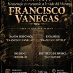 REALIZARÁN CONCIERTO EN HOMENAJE A FRANCISCO VANEGAS